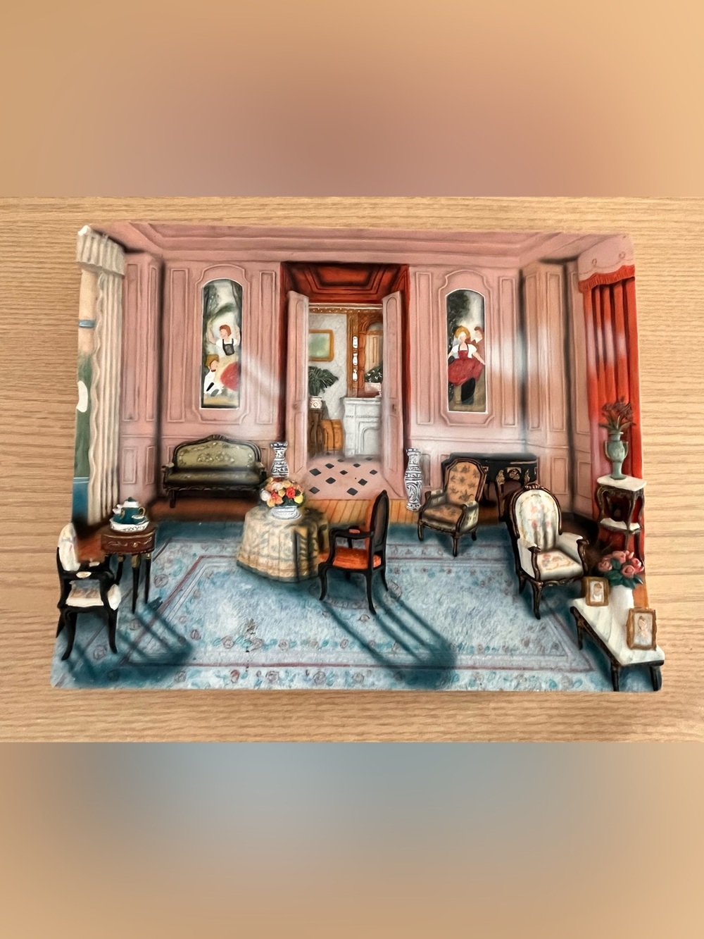 Vintage 1998 Reco John OBrien 3D Plaque Rooms With A View Remembering II